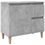 Set muebles de baño 2 piezas madera contrachapada gris hormigón de , Muebles de baño - Ref: Foro24-3324945, Precio: 163,53 €,...