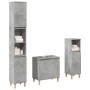 Set muebles de baño 2 piezas madera contrachapada gris hormigón de , Muebles de baño - Ref: Foro24-3324947, Precio: 152,31 €,...