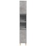 Set muebles de baño 2 piezas madera contrachapada gris hormigón de , Muebles de baño - Ref: Foro24-3324947, Precio: 152,31 €,...