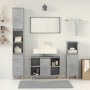 Set muebles de baño 2 piezas madera contrachapada gris hormigón de , Muebles de baño - Ref: Foro24-3324951, Precio: 164,21 €,...