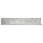 Estantes de pared 2 uds madera gris hormigón 100x16,5x16,5 cm de , Estantes y estanterías - Ref: Foro24-860043, Precio: 36,30...
