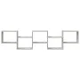 Estante cubo de pared 5 compartimentos madera gris hormigón de , Estantes y estanterías - Ref: Foro24-859998, Precio: 51,43 €...