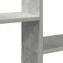 Estante cubo de pared 5 compartimentos madera gris hormigón de , Estantes y estanterías - Ref: Foro24-859998, Precio: 51,43 €...