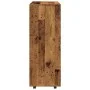 Armario madera de ingeniería madera envejecida 80x40x110 cm de , Armarios roperos - Ref: Foro24-856668, Precio: 95,36 €, Desc...