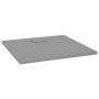 Plato de ducha SMC gris 90x80 cm de vidaXL, Platos de ducha - Ref: Foro24-148932, Precio: 204,22 €, Descuento: %