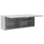 Armario de pared baño madera ingeniería gris Sonoma 80x25x30 cm de , Tocadores de baño - Ref: Foro24-860081, Precio: 55,95 €,...