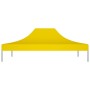 Techo de carpa para celebraciones amarillo 4x3 m 270 g/m² de vidaXL, Cubiertas para carpas y cenadores - Ref: Foro24-315361, ...
