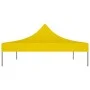Techo de carpa para celebraciones amarillo 4x3 m 270 g/m² de vidaXL, Cubiertas para carpas y cenadores - Ref: Foro24-315361, ...