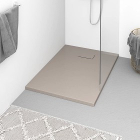 Plato de ducha SMC marrón 100x70 cm de vidaXL, Platos de ducha - Ref: Foro24-148926, Precio: 170,50 €, Descuento: %