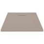 Plato de ducha SMC marrón 100x70 cm de vidaXL, Platos de ducha - Ref: Foro24-148926, Precio: 170,50 €, Descuento: %