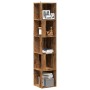 Mueble de esquina madera de ingeniería envejecida 33x33x165 cm de , Taquillas y armarios de almacenamiento - Ref: Foro24-8567...
