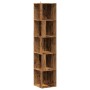 Mueble de esquina madera de ingeniería envejecida 33x33x165 cm de , Taquillas y armarios de almacenamiento - Ref: Foro24-8567...
