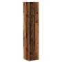Mueble de esquina madera de ingeniería envejecida 33x33x165 cm de , Taquillas y armarios de almacenamiento - Ref: Foro24-8567...