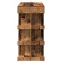 Mesa de bar con estante madera envejecida 100x48x101,5 cm de , Mesas de cocina y de comedor - Ref: Foro24-856758, Precio: 92,...