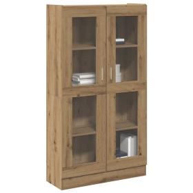 Aparador alto madera ingeniería roble artisan 82,5x30,5x150 cm de , Librerías y estanterías - Ref: Foro24-3318719, Precio: 12...