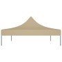 Techo de carpa para celebraciones beige 4,5x3 m 270 g/m² de vidaXL, Cubiertas para carpas y cenadores - Ref: Foro24-315366, P...