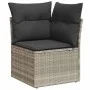 Set de sofás de jardín 7 pzas con cojines ratán PE gris claro by , Garden sets - Ref: Foro24-3327862, Price: 532,21 €, Discou...