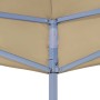 Techo de carpa para celebraciones beige 4,5x3 m 270 g/m² de vidaXL, Cubiertas para carpas y cenadores - Ref: Foro24-315366, P...