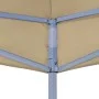 Techo de carpa para celebraciones beige 4,5x3 m 270 g/m² de vidaXL, Cubiertas para carpas y cenadores - Ref: Foro24-315366, P...