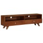 Mueble para TV de madera maciza reciclada 140x30x40 cm en Muebles TV | Comprar online en Foru.es