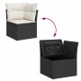Set sofás jardín y cojines 8 pzas ratán sintético acacia negro de , Conjuntos de jardín - Ref: Foro24-3327682, Precio: 541,31...