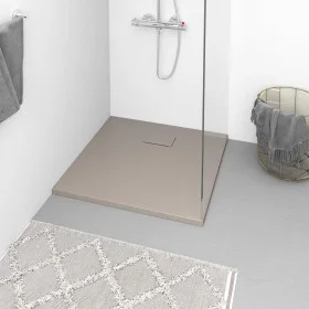 Plato de ducha SMC marrón 80x80 cm de vidaXL, Platos de ducha - Ref: Foro24-148922, Precio: 186,95 €, Descuento: %