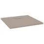 Plato de ducha SMC marrón 80x80 cm de vidaXL, Platos de ducha - Ref: Foro24-148922, Precio: 186,95 €, Descuento: %