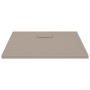 Plato de ducha SMC marrón 80x80 cm de vidaXL, Platos de ducha - Ref: Foro24-148922, Precio: 179,02 €, Descuento: %