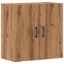 Armario de pared madera de ingeniería roble artisan 60x31x60 cm de , Taquillas y armarios de almacenamiento - Ref: Foro24-857...
