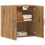 Armario de pared madera de ingeniería roble artisan 60x31x60 cm de , Taquillas y armarios de almacenamiento - Ref: Foro24-857...