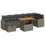 Juego de sofás jardín con cojines 5 pzas ratán sintético gris de , Conjuntos de jardín - Ref: Foro24-3328124, Precio: 529,65 ...