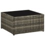 Set de muebles de jardín 4 pzas y cojines ratán sintético gris de vidaXL, Conjuntos de jardín - Ref: Foro24-313130, Precio: 5...