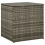 Set de muebles de jardín 4 pzas y cojines ratán sintético gris de vidaXL, Conjuntos de jardín - Ref: Foro24-313130, Precio: 5...