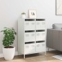 Aparador acero blanco 68x39x101,5 cm de , Aparadores - Ref: Foro24-851225, Precio: 128,88 €, Descuento: %