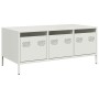 Mesa de centro acero laminado en frío blanco 101,5x50x43,5 cm de , Mesas de centro - Ref: Foro24-851273, Precio: 111,57 €, De...