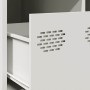 Mesa de centro acero laminado en frío blanco 101,5x50x43,5 cm de , Mesas de centro - Ref: Foro24-851273, Precio: 111,57 €, De...