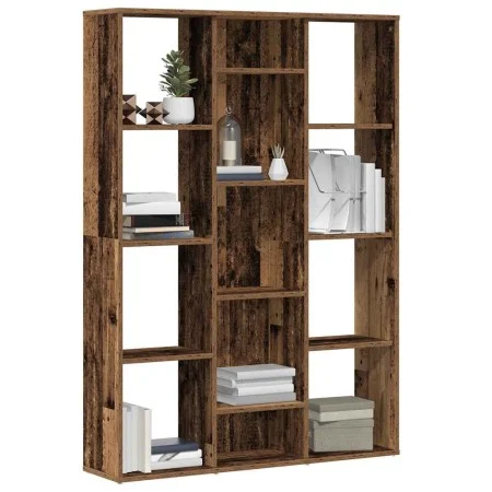 Divisor de espacios/estantería aglomerado madera vieja de , Divisores de ambientes - Ref: Foro24-855842, Precio: 89,32 €, Des...