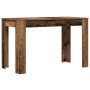 Mesa de comedor de madera contrachapada madera vieja de , Mesas de cocina y de comedor - Ref: Foro24-855840, Precio: 106,88 €...