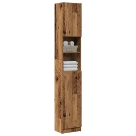 Armario de baño madera de ingeniería madera vieja 32x25,5x190cm von , Badezimmermöbel - Ref: Foro24-856048, Preis: 84,42 €, R...