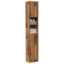 Armario de baño madera de ingeniería madera vieja 32x25,5x190cm de , Muebles de baño - Ref: Foro24-856048, Precio: 85,89 €, D...