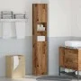 Armario de baño madera de ingeniería madera vieja 32x25,5x190cm de , Muebles de baño - Ref: Foro24-856048, Precio: 84,42 €, D...