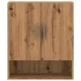Armario de pared madera de ingeniería roble artesano 60x31x70cm de , Taquillas y armarios de almacenamiento - Ref: Foro24-857...