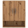 Armario de pared madera de ingeniería roble artesano 60x31x70cm de , Taquillas y armarios de almacenamiento - Ref: Foro24-857...