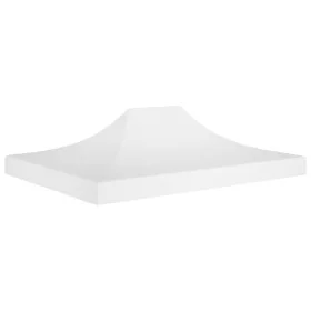 Techo de carpa para celebraciones blanco 4x3 m 270 g/m² de vidaXL, Cubiertas para carpas y cenadores - Ref: Foro24-315352, Pr...
