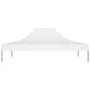 Techo de carpa para celebraciones blanco 4x3 m 270 g/m² de vidaXL, Cubiertas para carpas y cenadores - Ref: Foro24-315352, Pr...