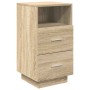 Mesitas de noche 2 uds con 2 cajones roble sonoma 36x36x68 cm de , Mesitas de noche - Ref: Foro24-858583, Precio: 102,40 €, D...