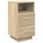 Mesitas de noche 2 uds con 2 cajones roble sonoma 36x36x68 cm de , Mesitas de noche - Ref: Foro24-858583, Precio: 101,49 €, D...