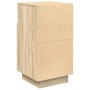 Mesitas de noche 2 uds con 2 cajones roble sonoma 36x36x68 cm de , Mesitas de noche - Ref: Foro24-858583, Precio: 102,40 €, D...