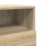 Mesitas de noche 2 uds con 2 cajones roble sonoma 36x36x68 cm de , Mesitas de noche - Ref: Foro24-858583, Precio: 101,49 €, D...
