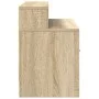 Mesilla de noche con cajón roble sonoma 51x31x47 cm by , Nightstands - Ref: Foro24-858672, Price: 44,06 €, Discount: %